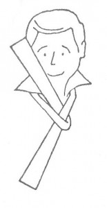 2 155x300 How to tie a Bow Tie   The Facts Explained!